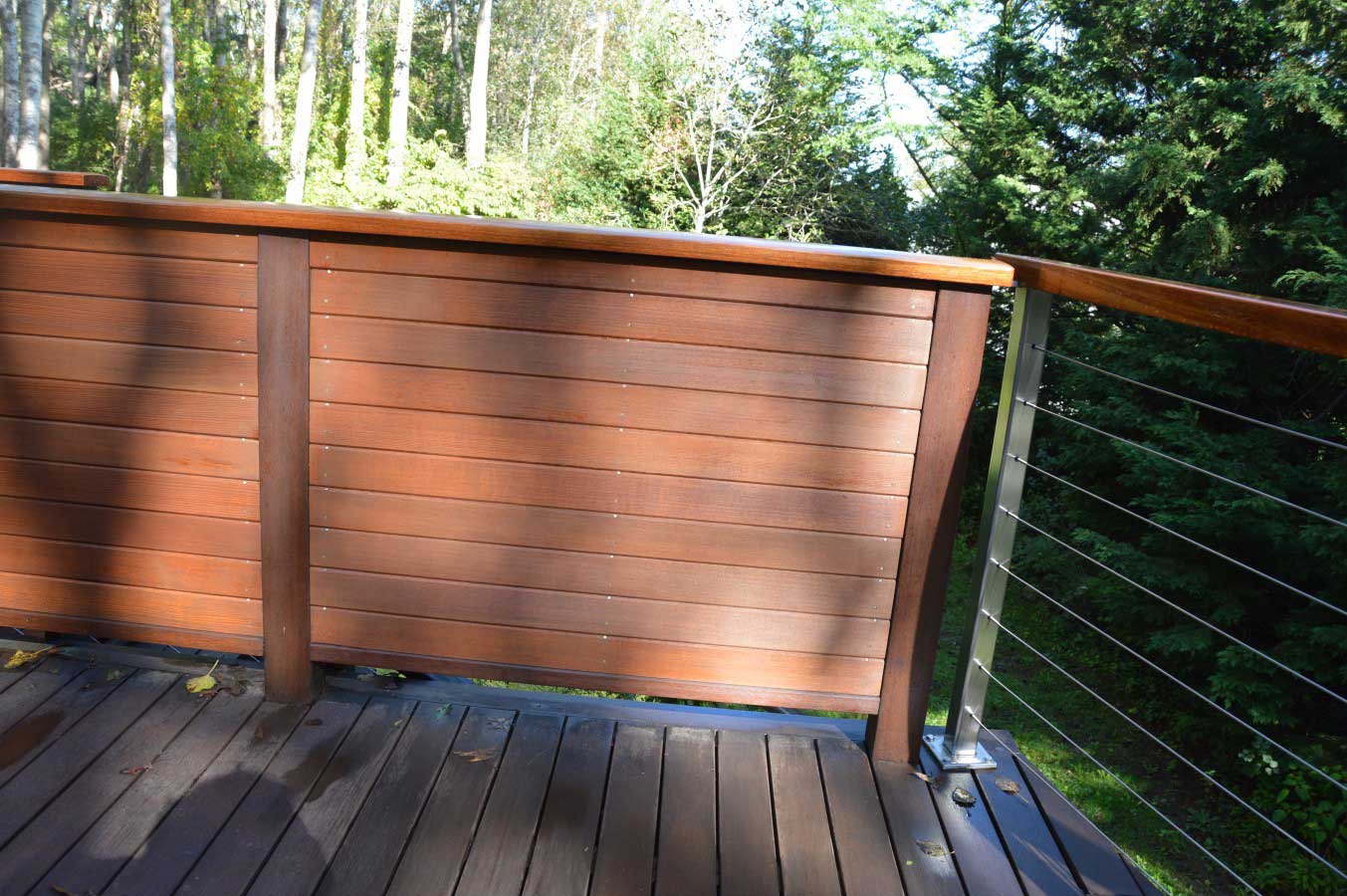 After Re-staining with Timber Ox